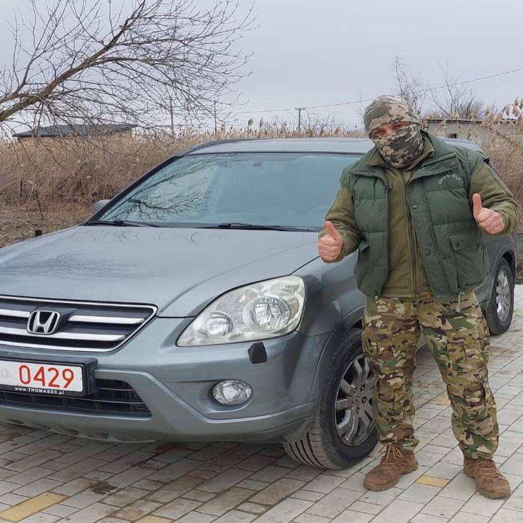 Нещодавно наш фонд Gurtom посприяв в перевезенню ще одного автомобіля для наших ЗСУ