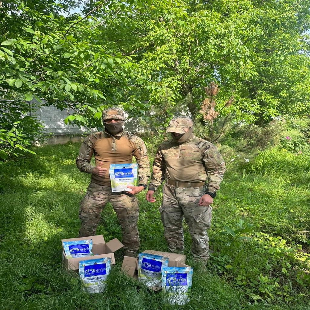 Дякуємо to Irish organization “Complex Nutrition”, які відправили в Україну протиїнові коктейлі- швидке,  поживне харчування.