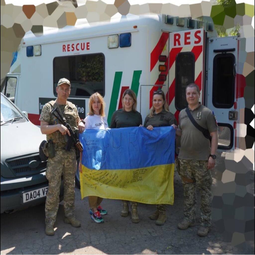 Update: у складні гуманітарної  команди Київщини відвідали бійців 72-ї бригади на Донеччині.