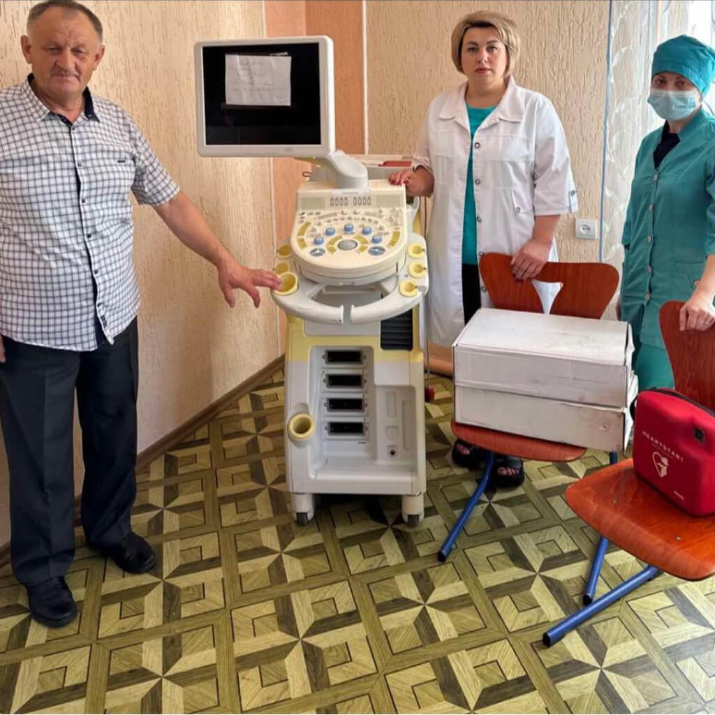 Завдяки Вашій допомозі ми маємо змогу покращити діагностику, лікування та умови перебування пацієнтів в лікувальних закладах нашої держави, що стало актуальною потребою в результаті війскової агресії росії.