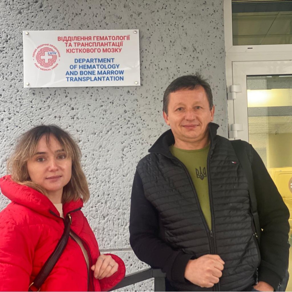 Спільно з головою Association of Ukrainians in Republic of Ireland, Sergiy Balan завітали до Перше медичне об’єднання Львова