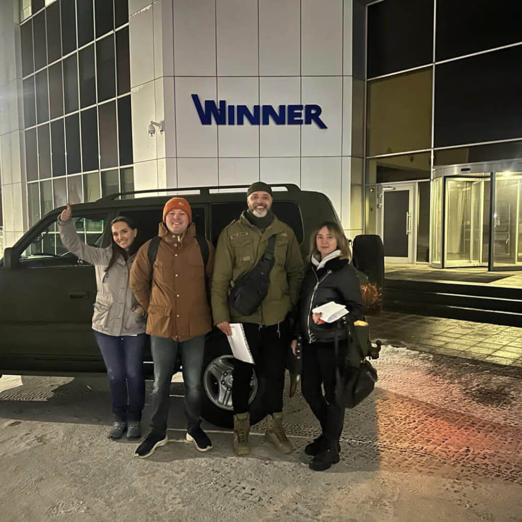 Спільно з нашим партнером Winner Group Ukraine передали автомобіль для Захисників на Купянському напрямку.