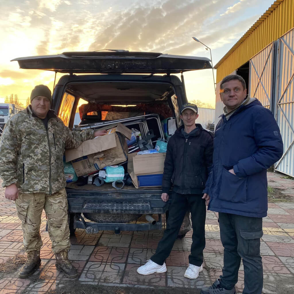 Передали на Східнмй напрямок для потреб стабілізаційного пункту