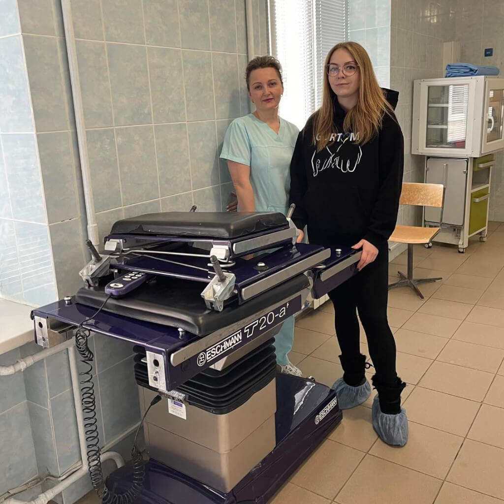 Передали до  КНП «КАМʼЯНЕЦЬ-ПОДІЛЬСЬКА МІСЬКА ЛІКАРНЯ» Камʼянець-Подільської міської ради.