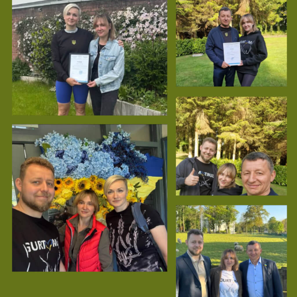 Завітали в гості до наших ірландських партнерів, друзів Ukrainian Action in Ireland та Association of Ukrainians in Republic of Ireland  – Gurtom робимо спіль￼ну справу у підтримці України та боротьбі проти агресії росії.