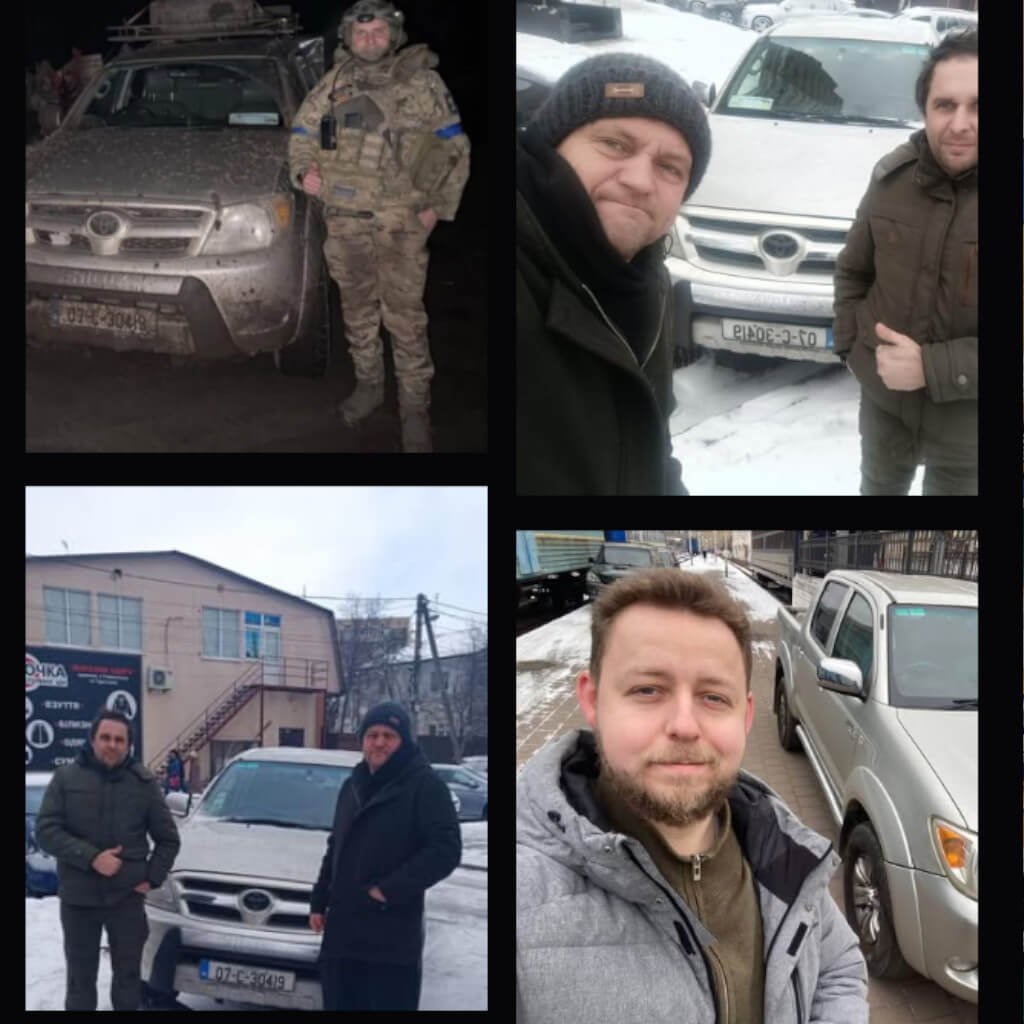 Отримали фотозвіт переданого автомобіля нашим захисникам на Східний напрямок для парамедиків.