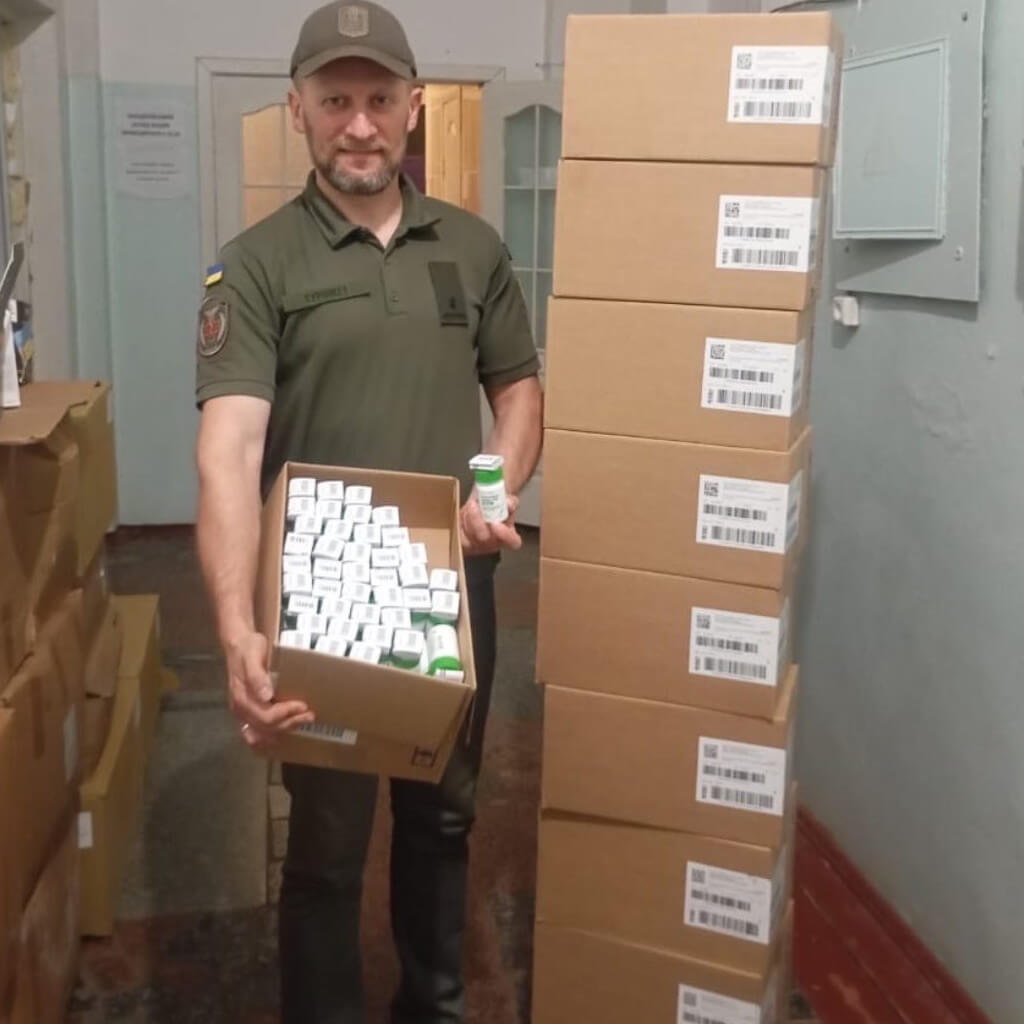 Передали до «ПОЗАШТАТНИЙ ЦЕНТР ТАКТИЧНОЇ МЕДИЦИНИ»
