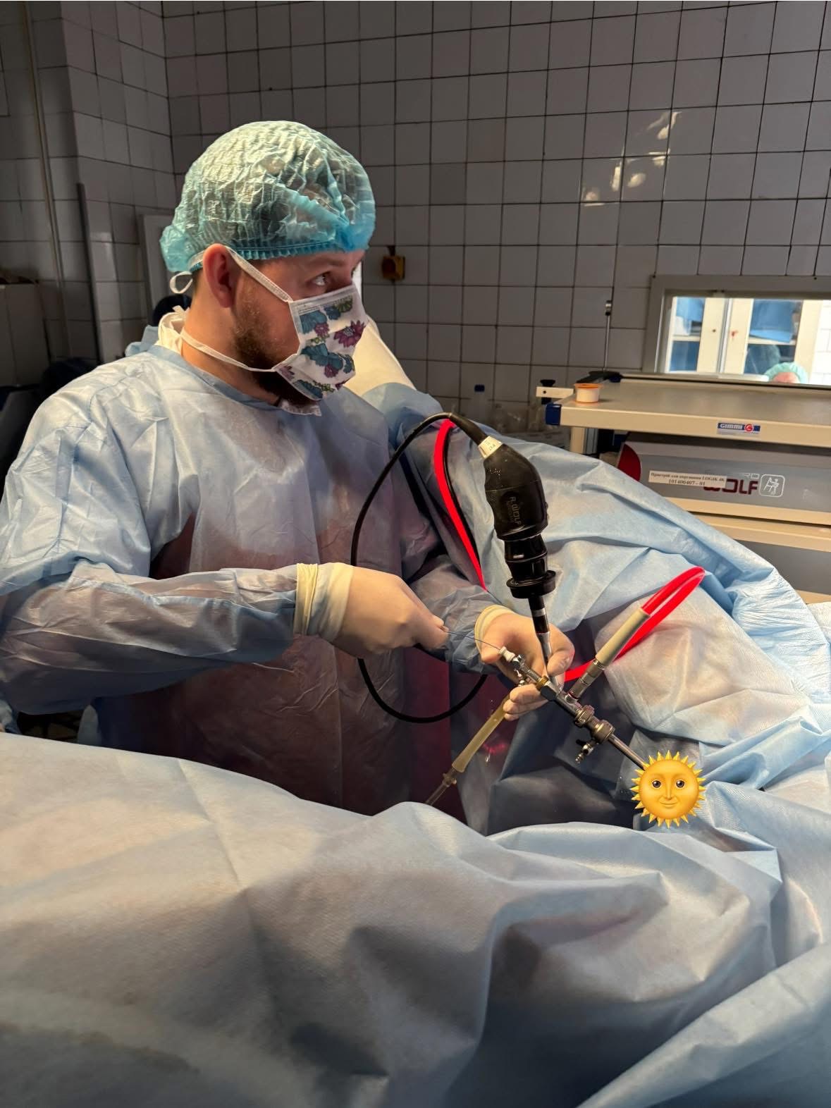 Лазерна фрагментація каменів