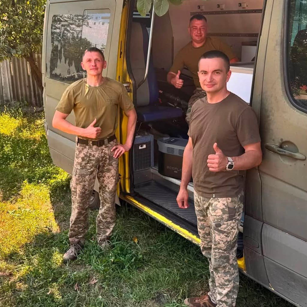 Дякуємо благодійникам Ukrainian Action in Ireland за придбання Ecoflow.
